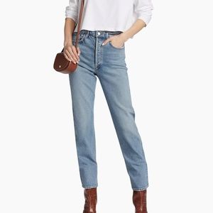 AGOLDE stovepipe slim jeans